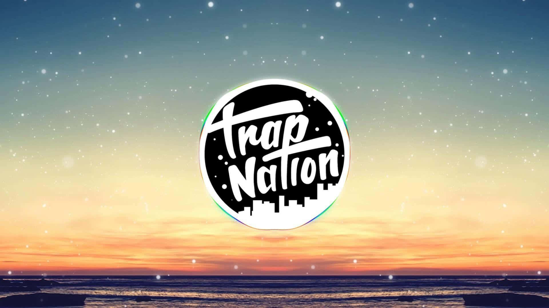 Logo Trap Nation Senja Pantai Wallpaper