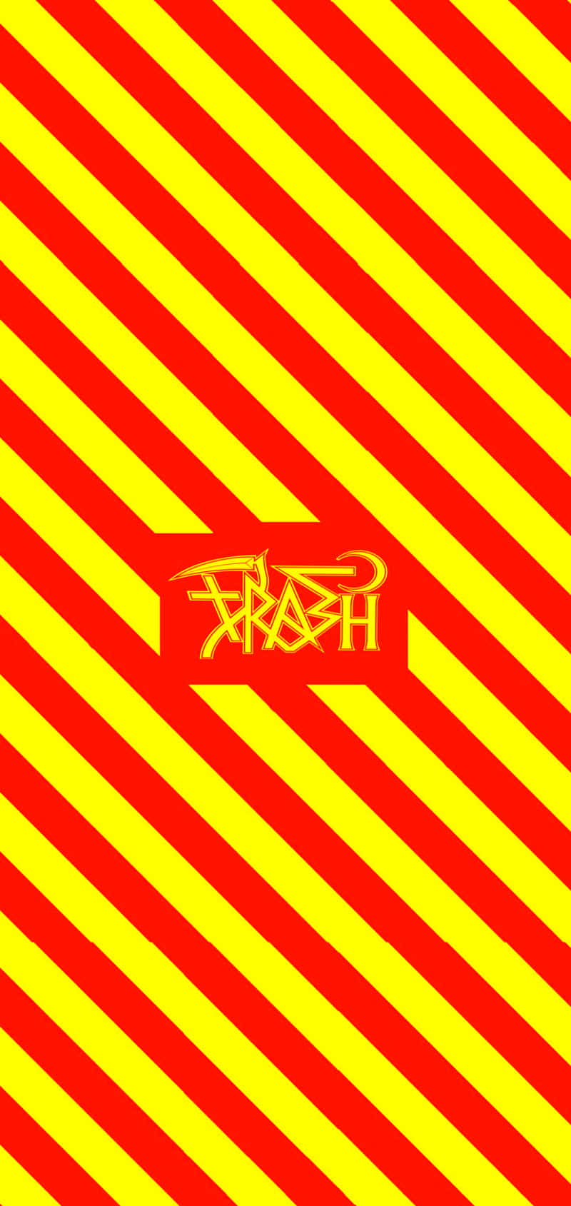 Trash Gang With Red Stripes Wallpaper