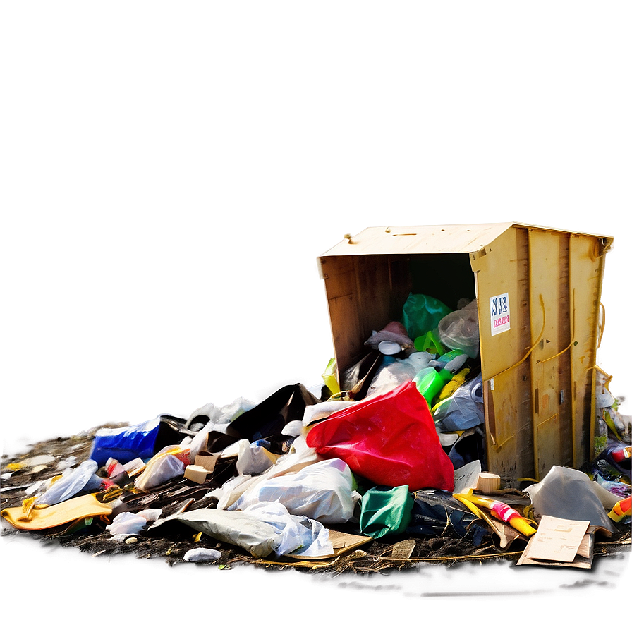 Trash Pile Png 06212024 PNG