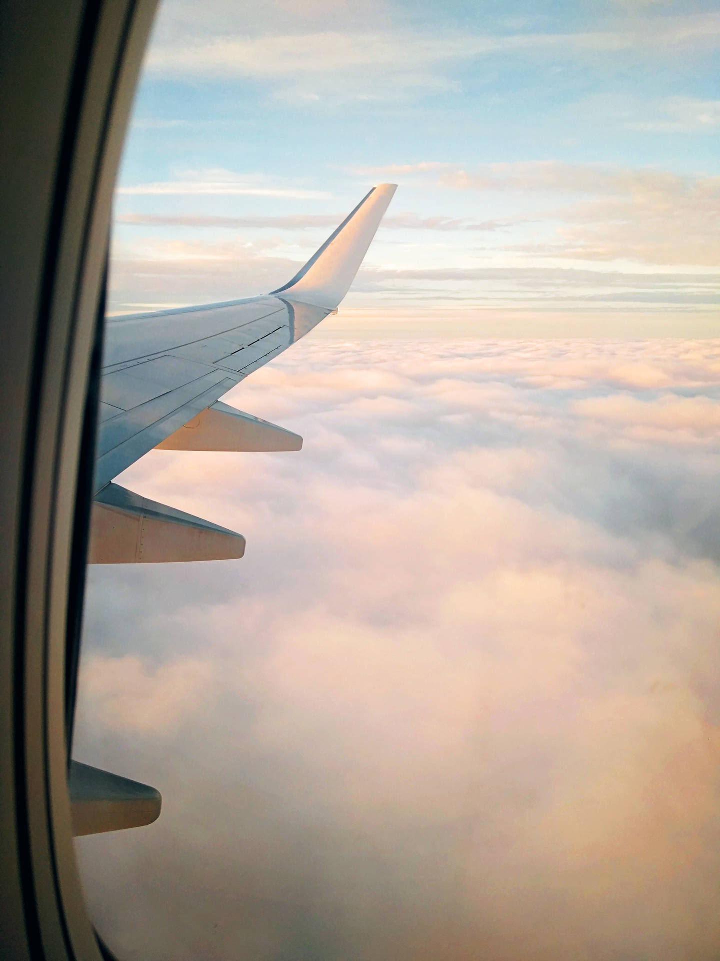 Travel 4k Airplane Clouds Wallpaper