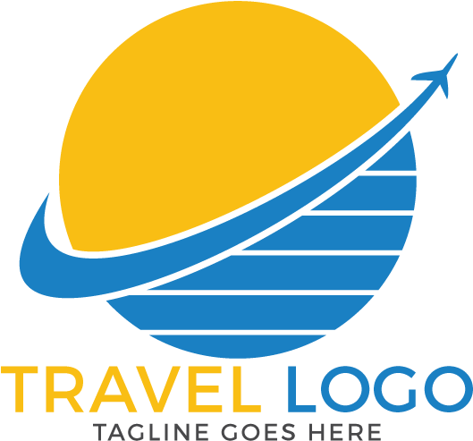 Travel Agency Logo Design PNG