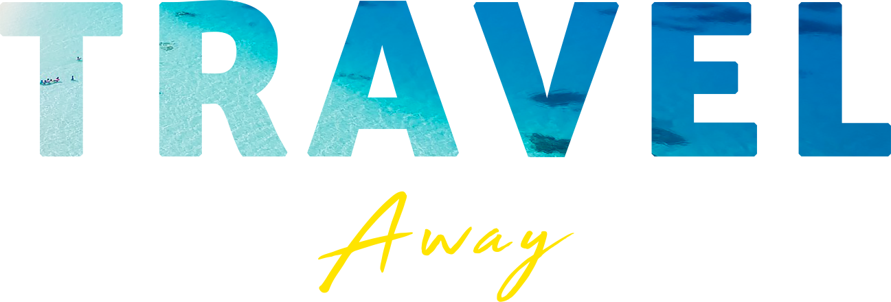 Travel Away Text Overlay PNG