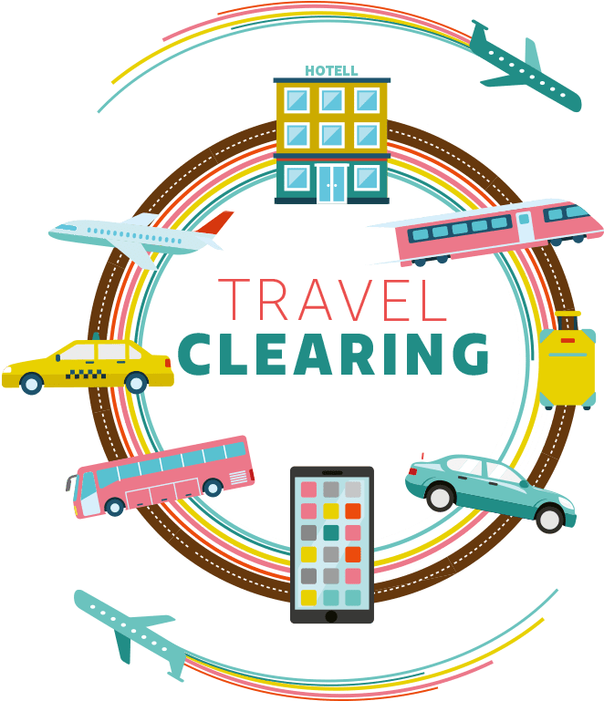 Travel Clearing Concept Illustration PNG