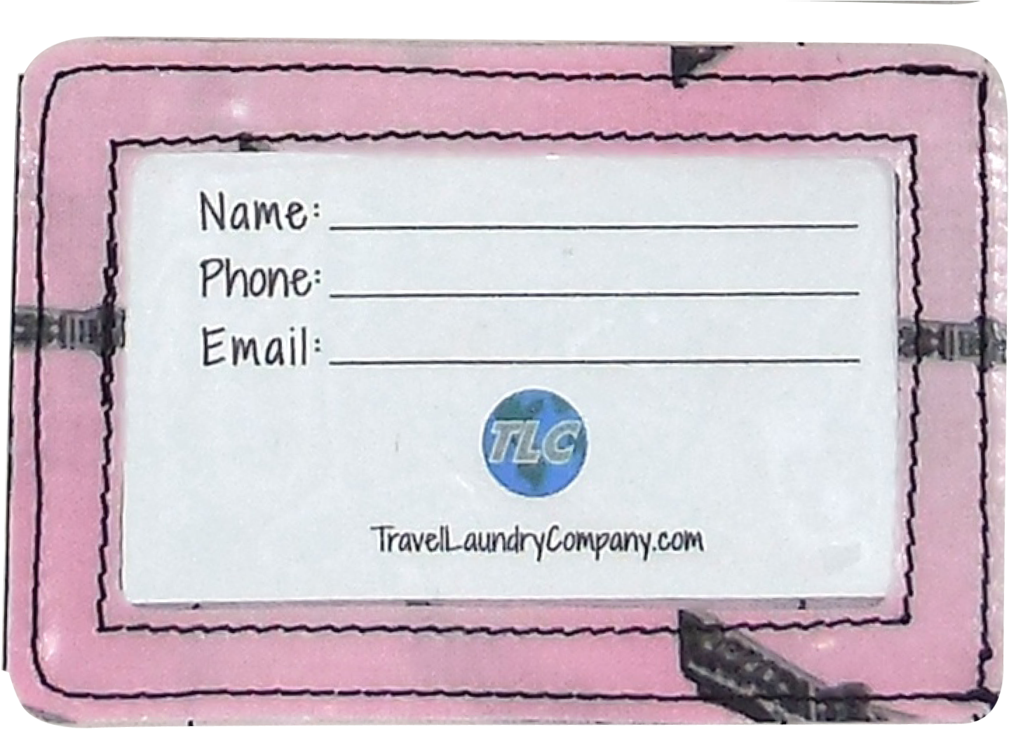 Travel Laundry Company Luggage Tag PNG