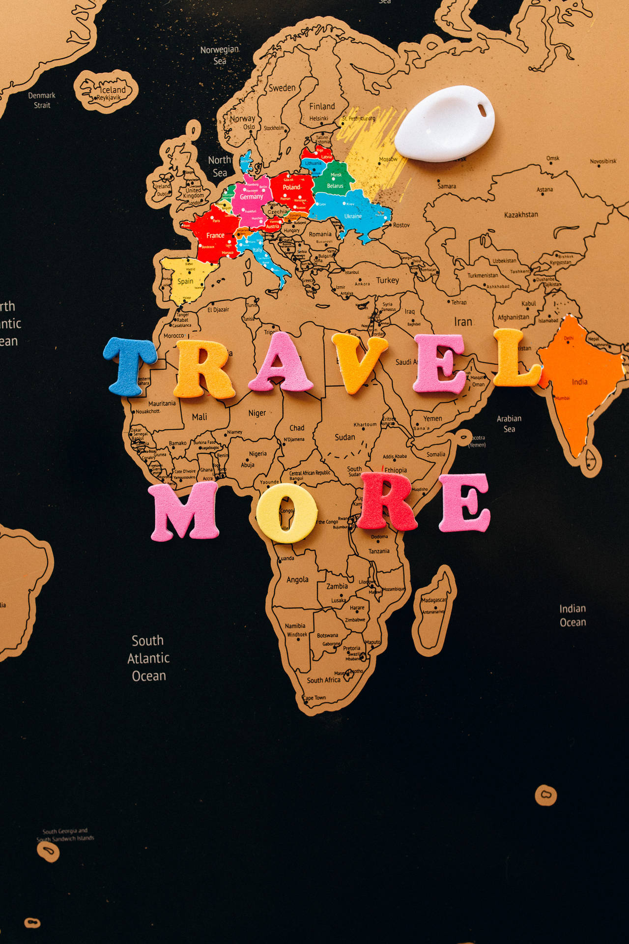 Travel More Countries Map