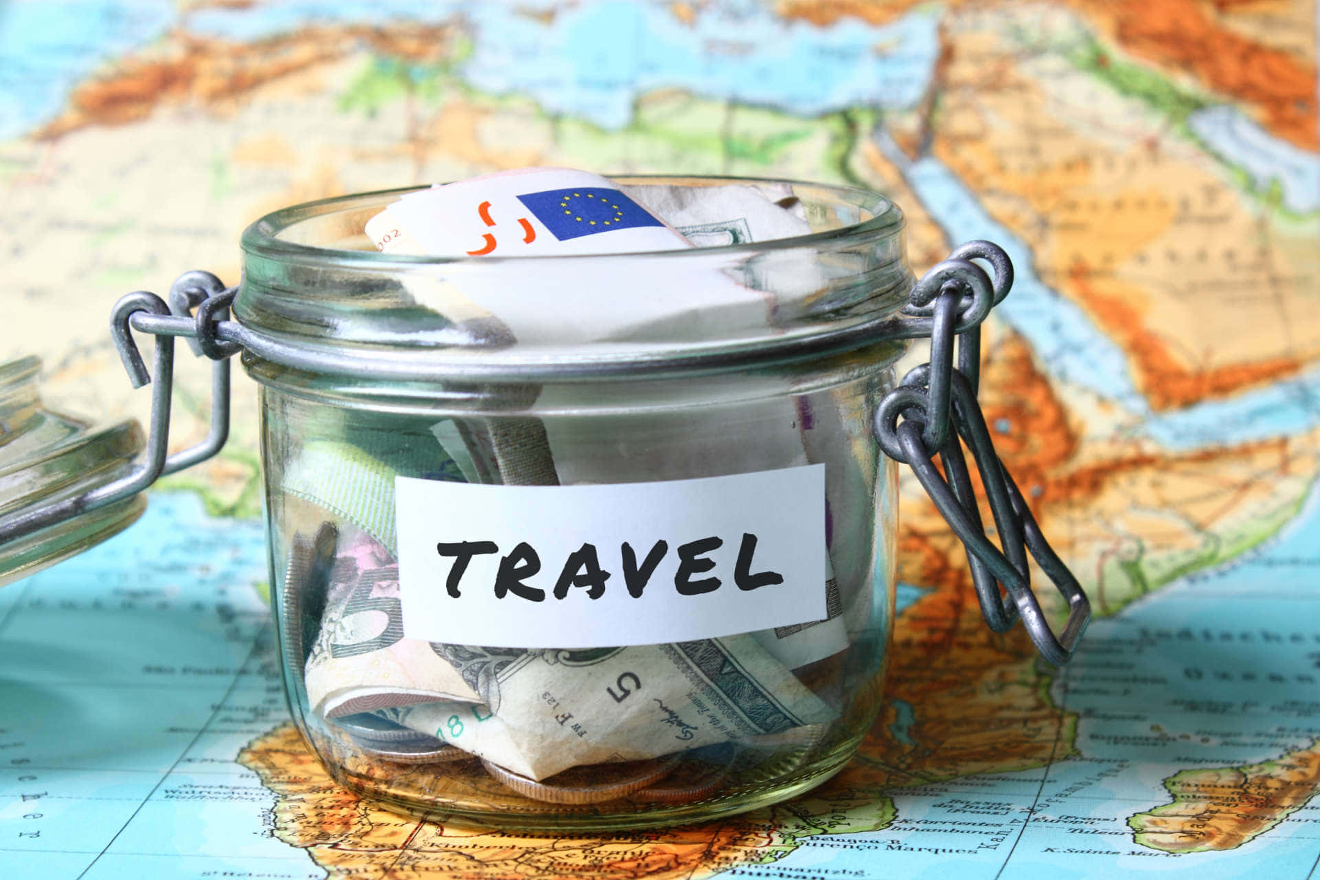 Picture Of Travel Jar Wallpaper