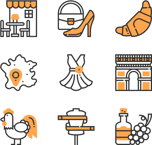 Travel_and_ Culture_ Icons_ Set PNG