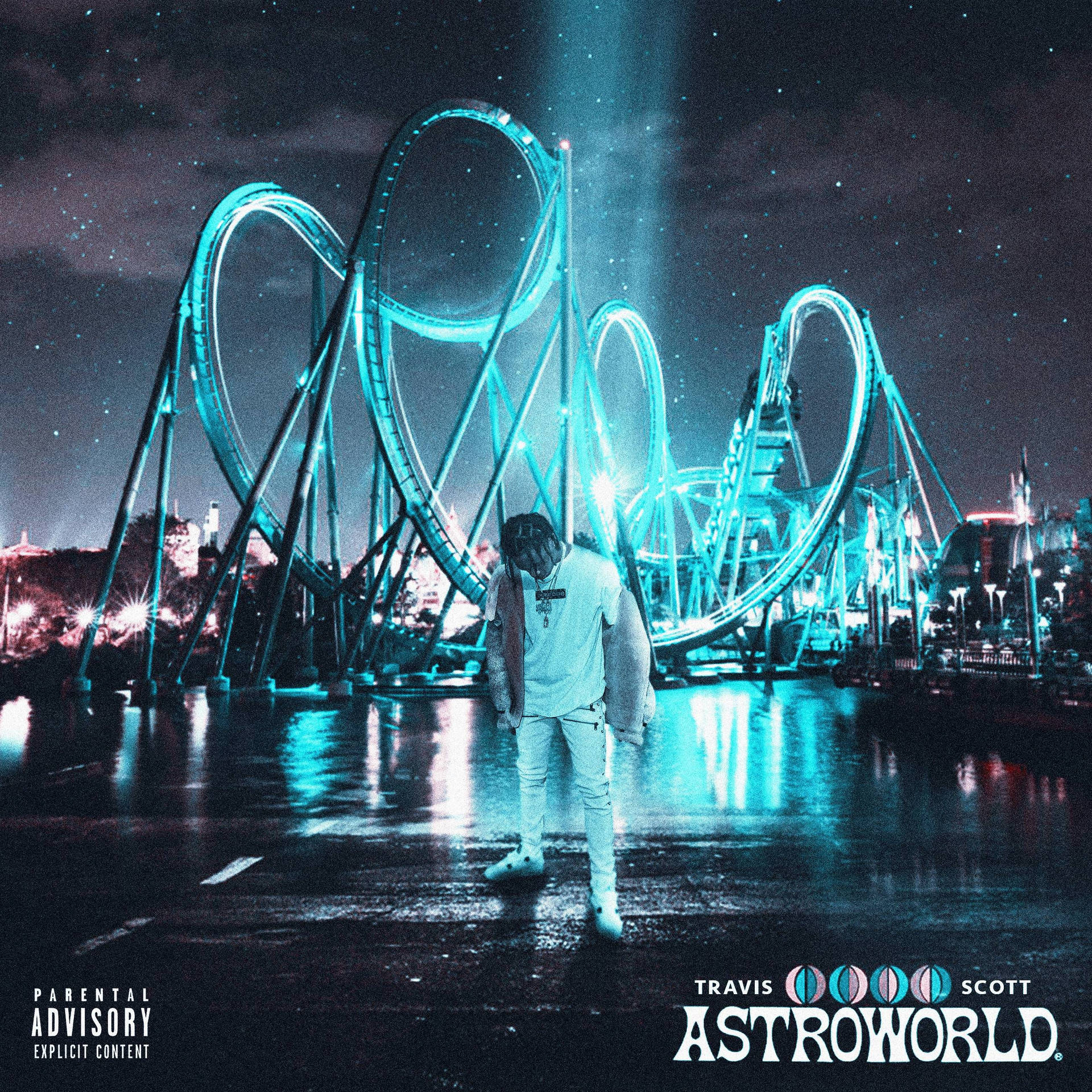 Travis Scott Astroworld Album With Blue Ray