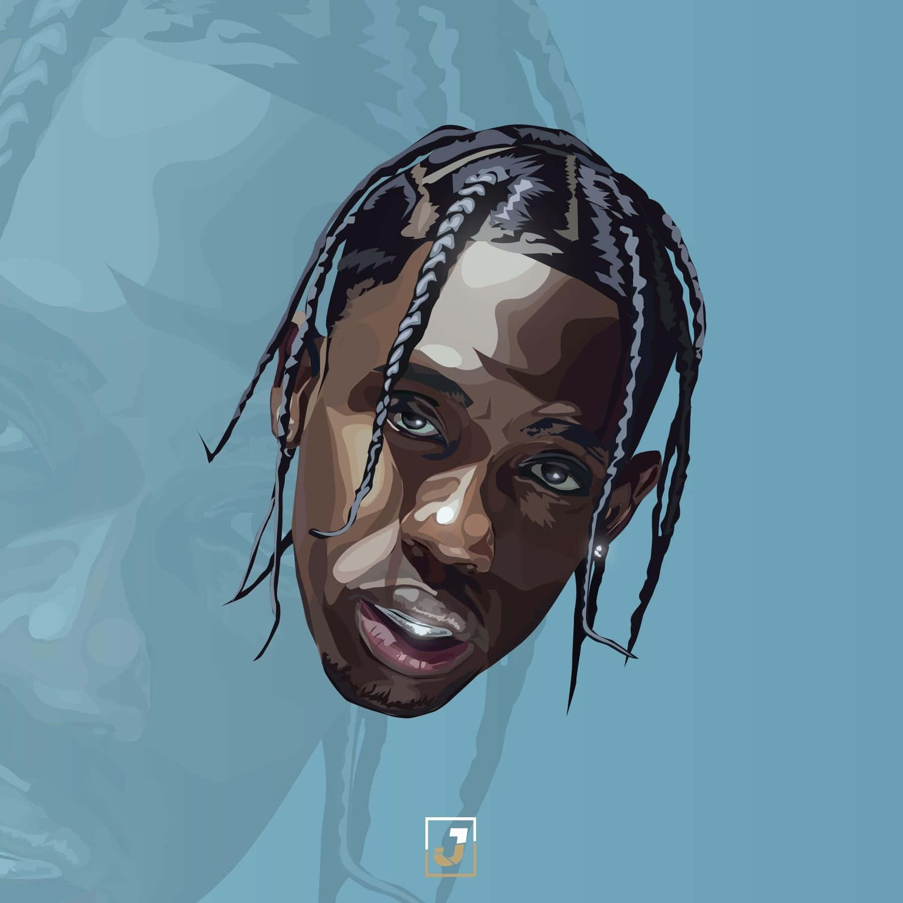 Get Ready for the High Flying Adventure of Travis Scott's Music Wallpaper