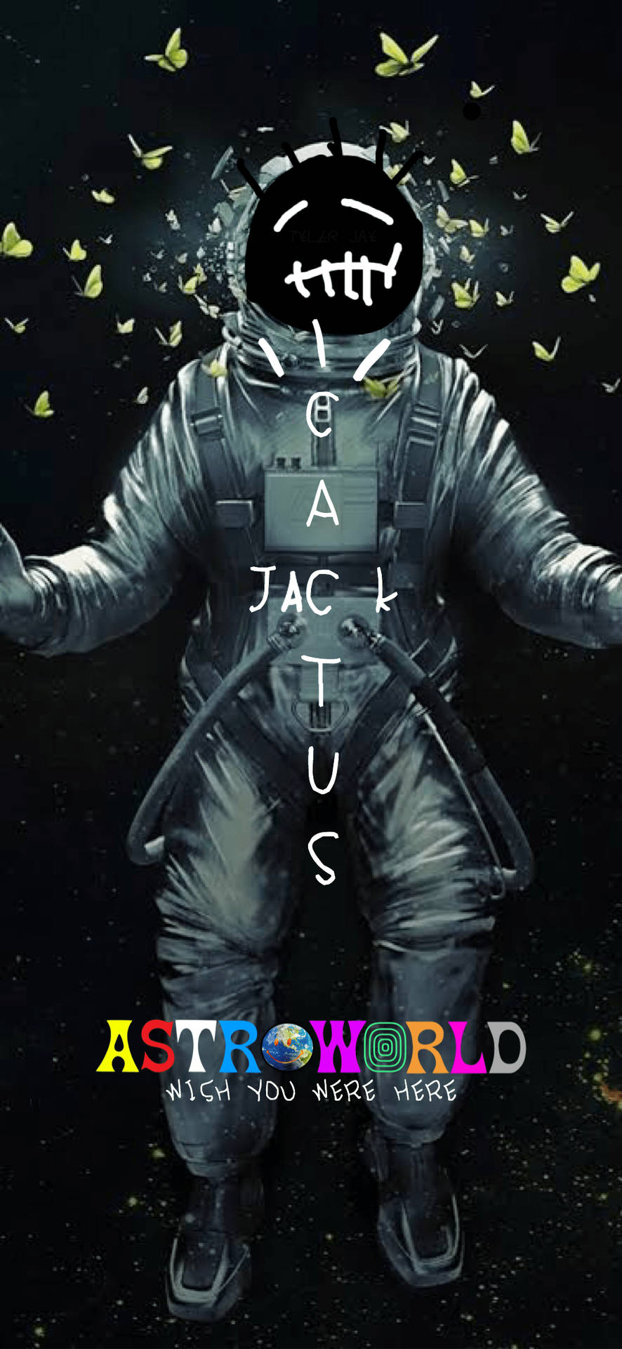 Travis Scott Fortnite Astro World Astronaut Wallpaper