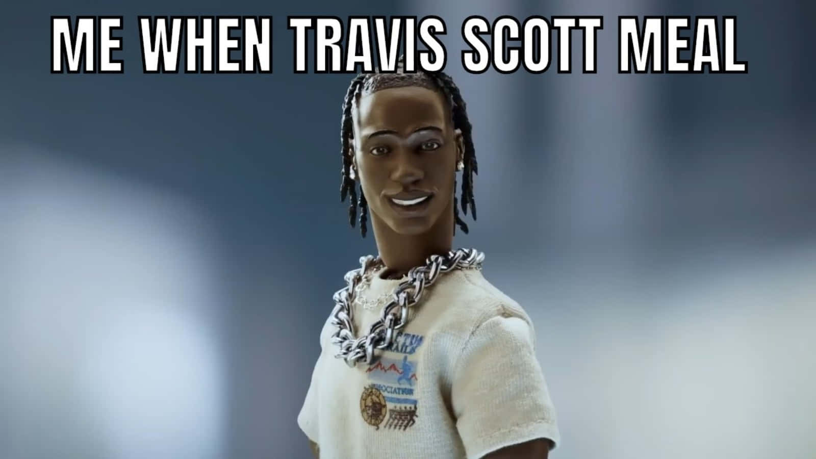 Travis Scott Making a Funny Face