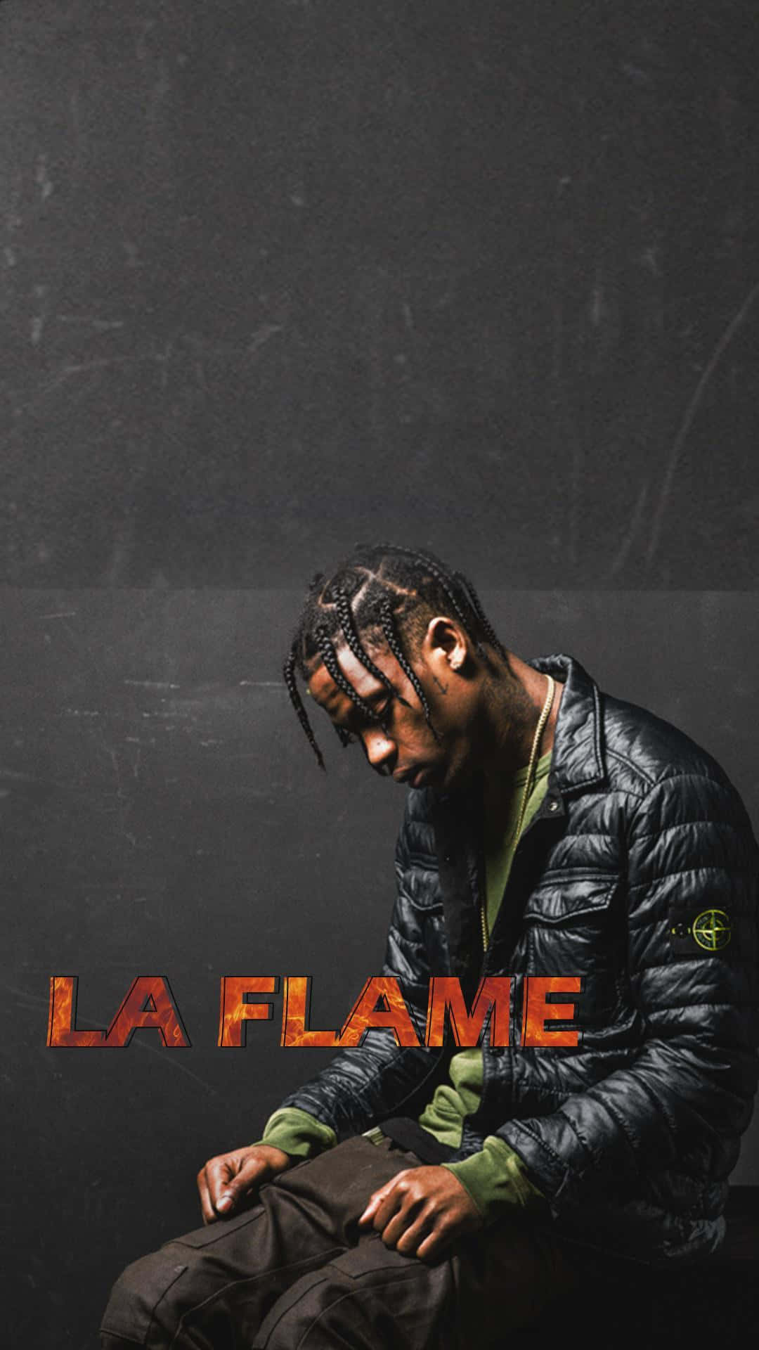 Stay on top of all the latest trends with the Travis Scott Iphone Wallpaper