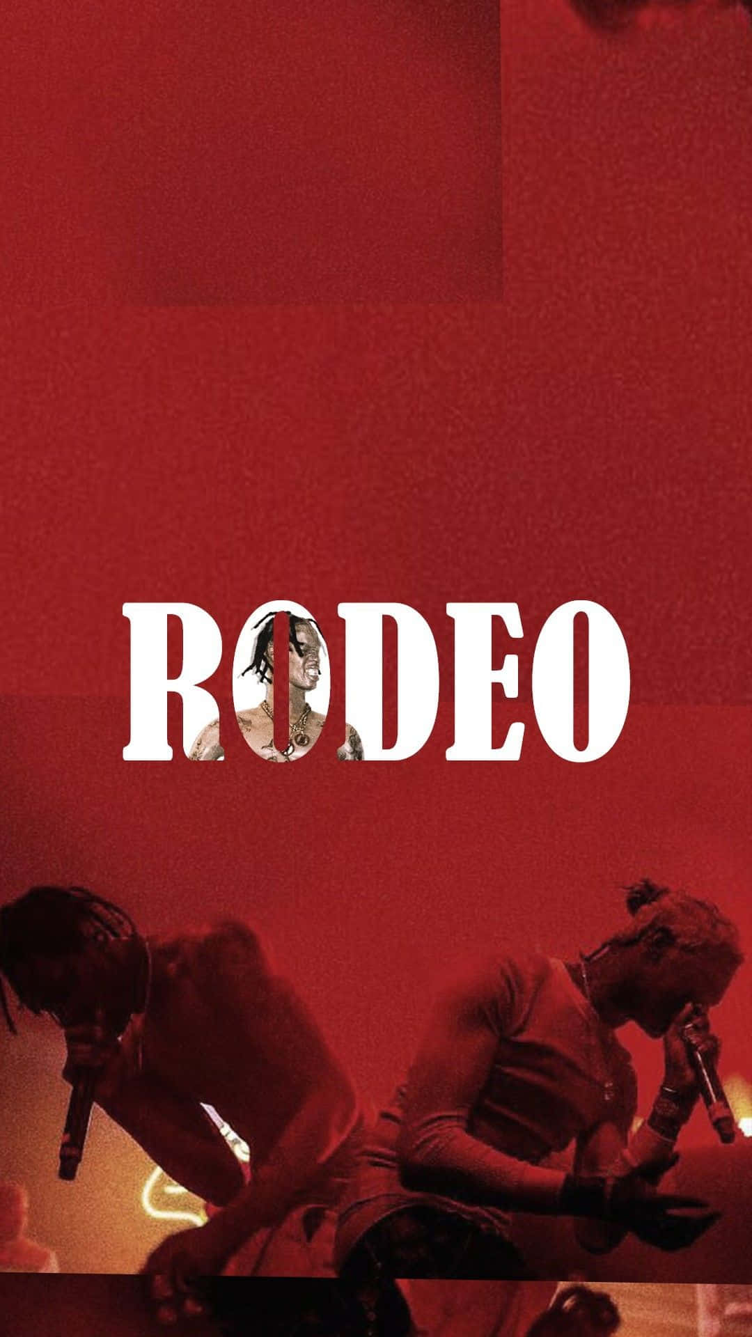 Rodeo - et dække af en sang og et baggrund af et band Wallpaper