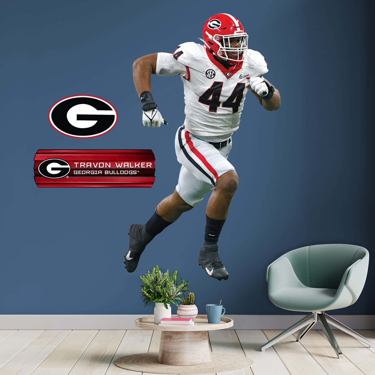 Travon Walker Georgia Bulldogs Spiller Tapet Wallpaper