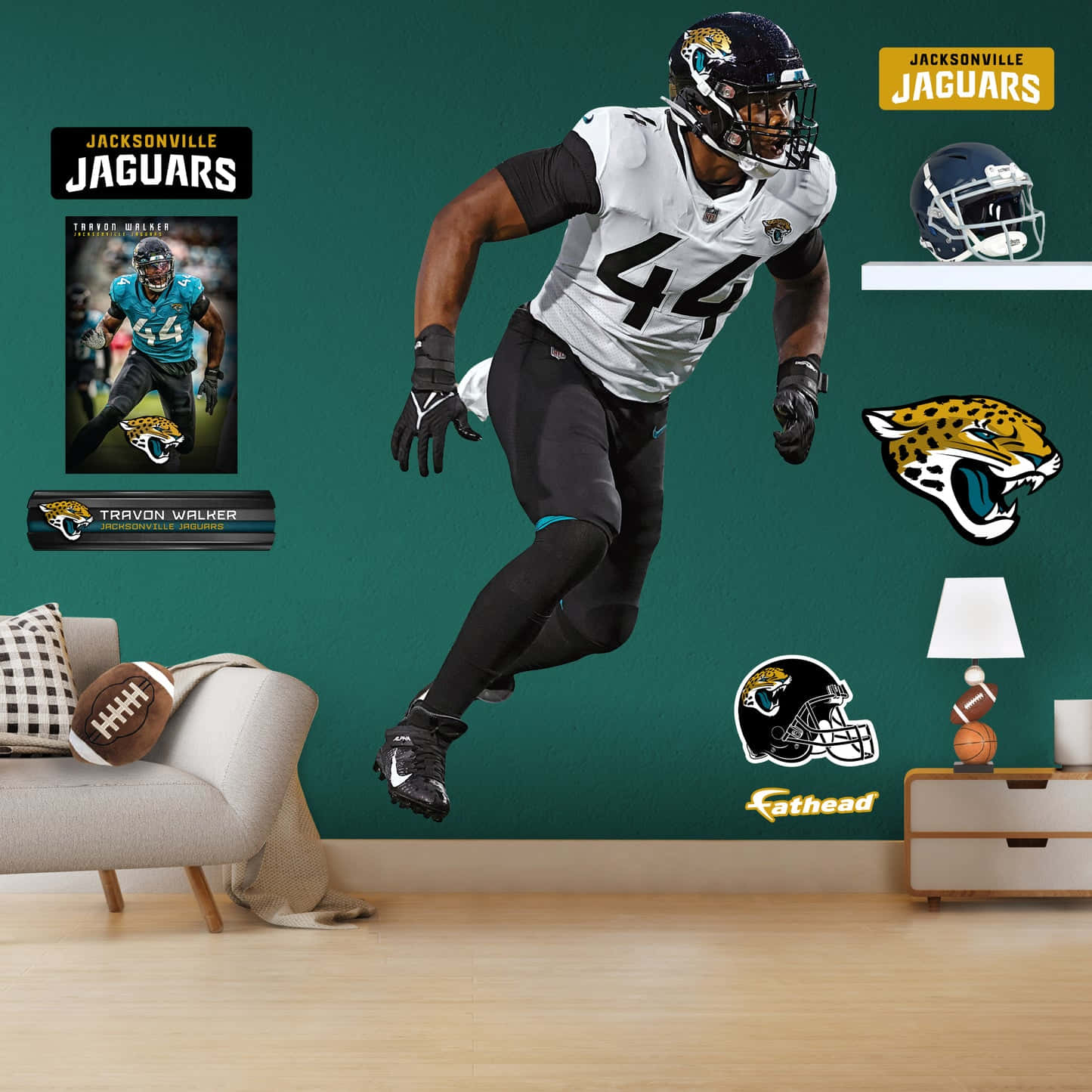 Travon Walker Jacksonville Jaguars ydre backer Wallpaper