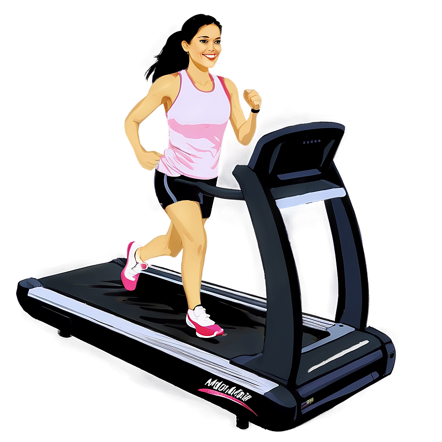 Treadmill Running Png Nee PNG