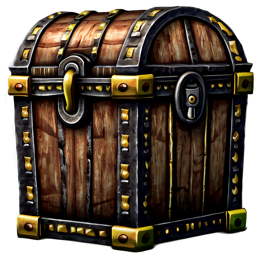 Treasure Chest With Lock Png Wko96 PNG