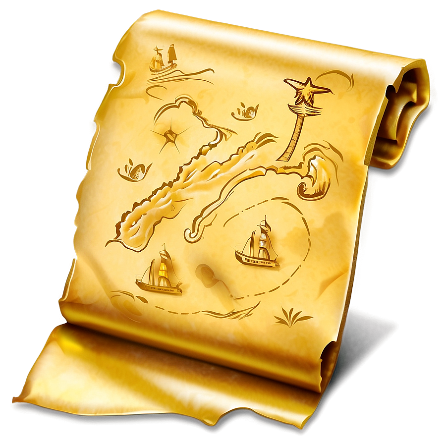 Treasure Map Png Dka PNG