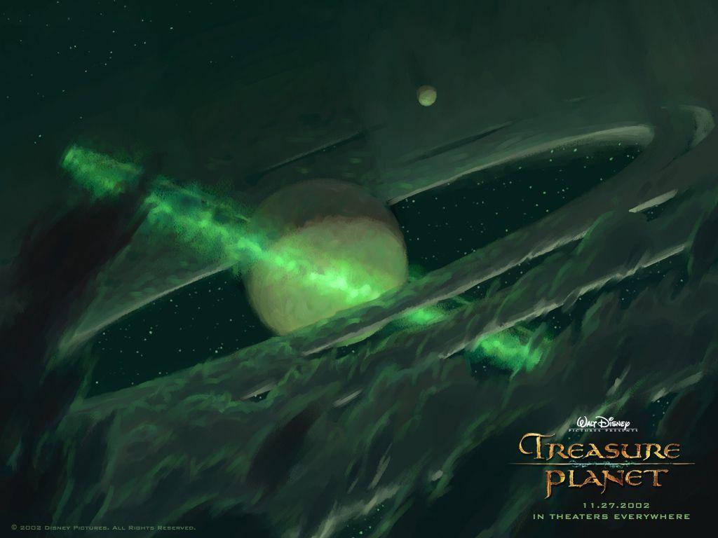 Treasure Planet Glowing Planet Wallpaper