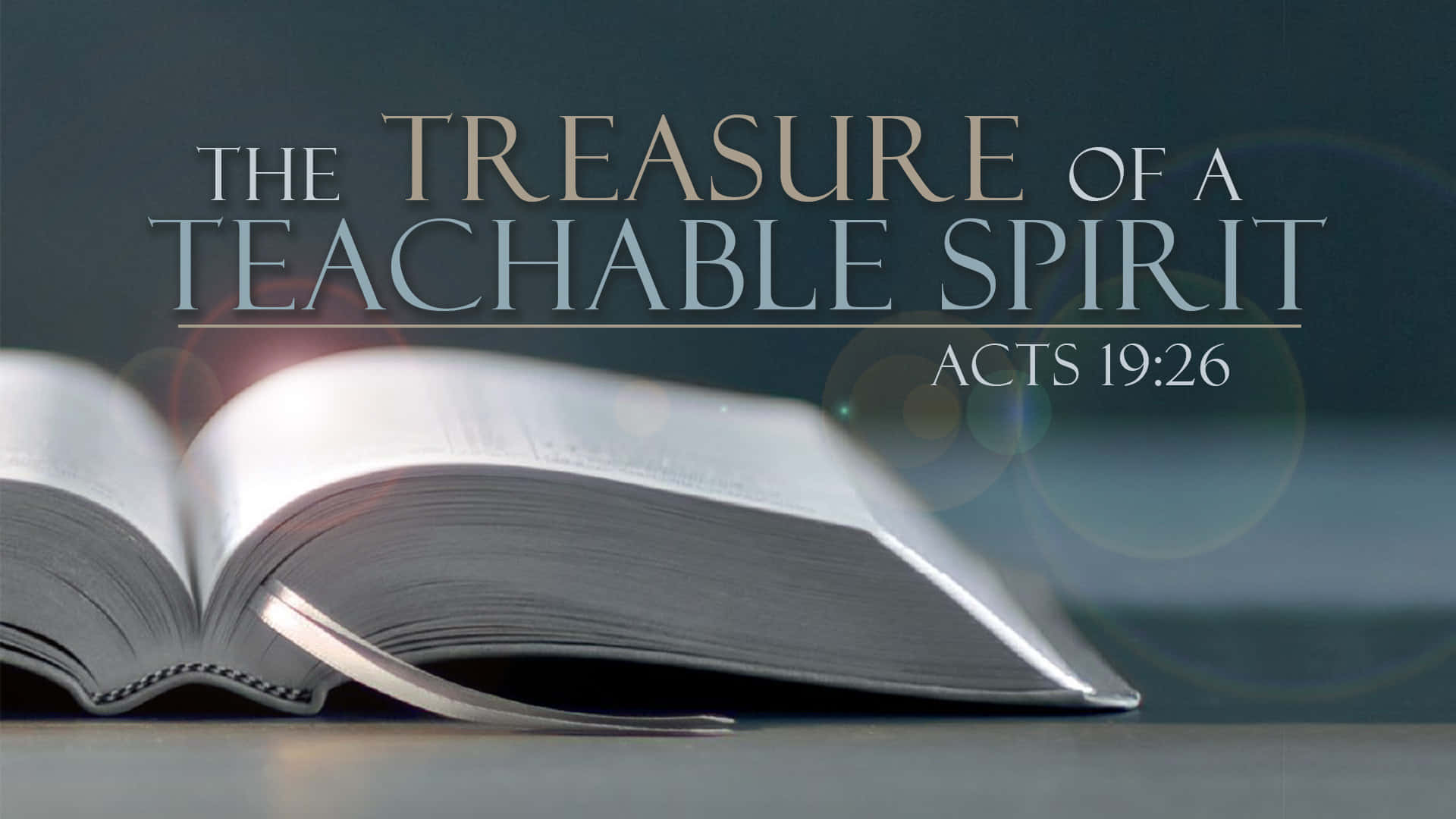 Treasureof Teachable Spirit Book Wallpaper