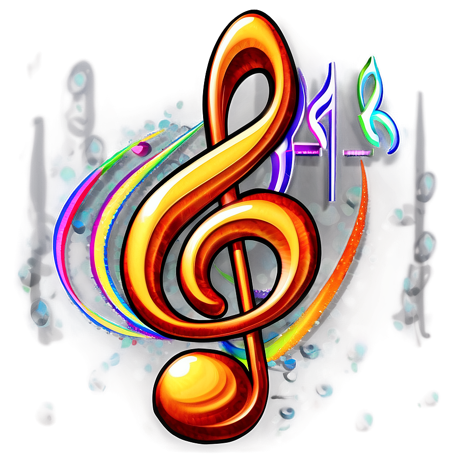 Treble Clef Symbol Png 06112024 PNG