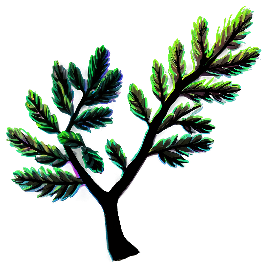 Tree Branch Silhouette At Night Png Qke1 PNG