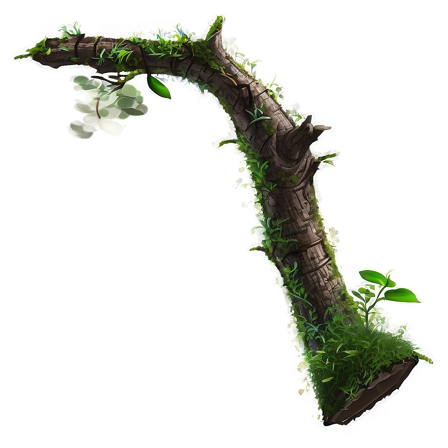 Tree Branch With Hanging Moss Png 56 PNG