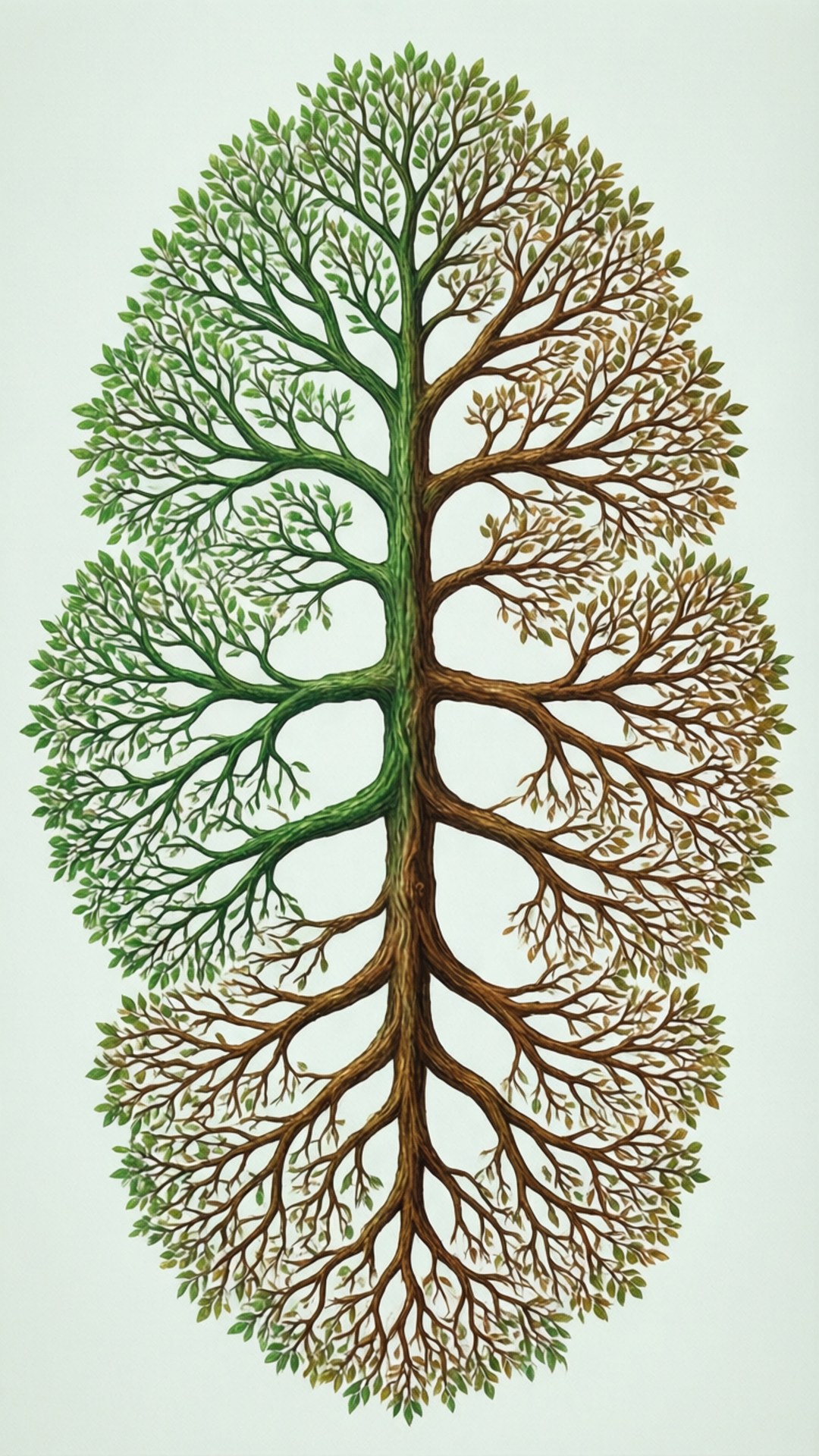 Dendrogram Pohon Wallpaper