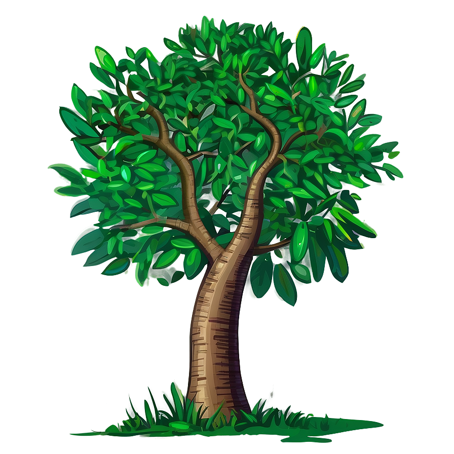 Tree Drawing A PNG