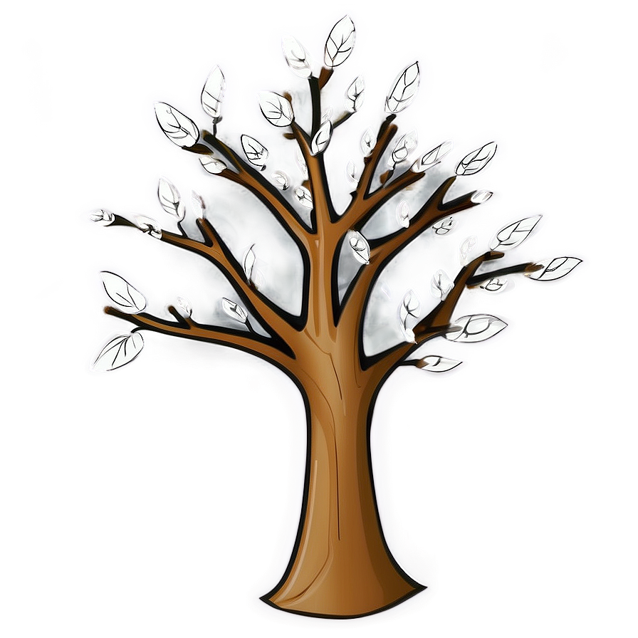 Tree Drawing Png Ljb PNG