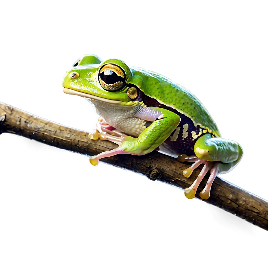 Tree Frog On Branch Png 06132024 PNG