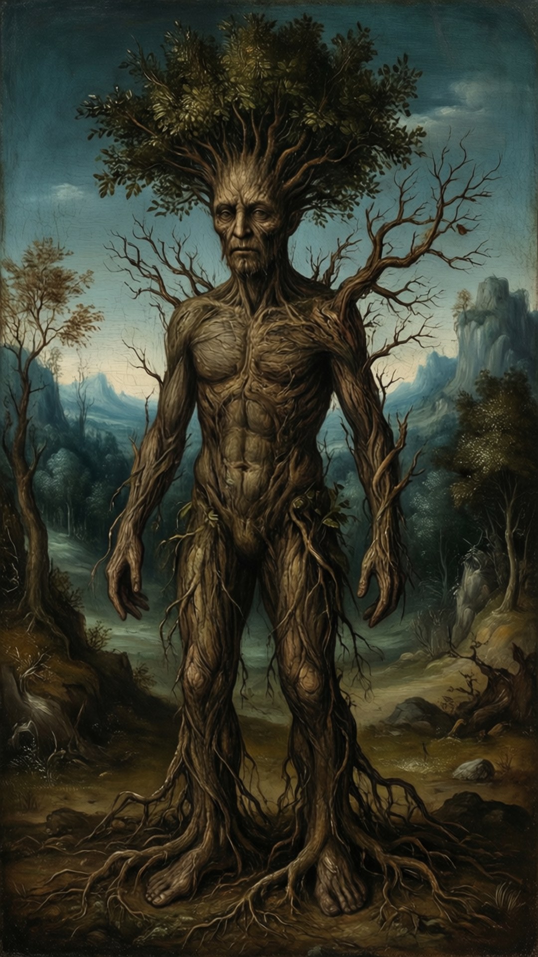 Uomo-Albero Sfondi