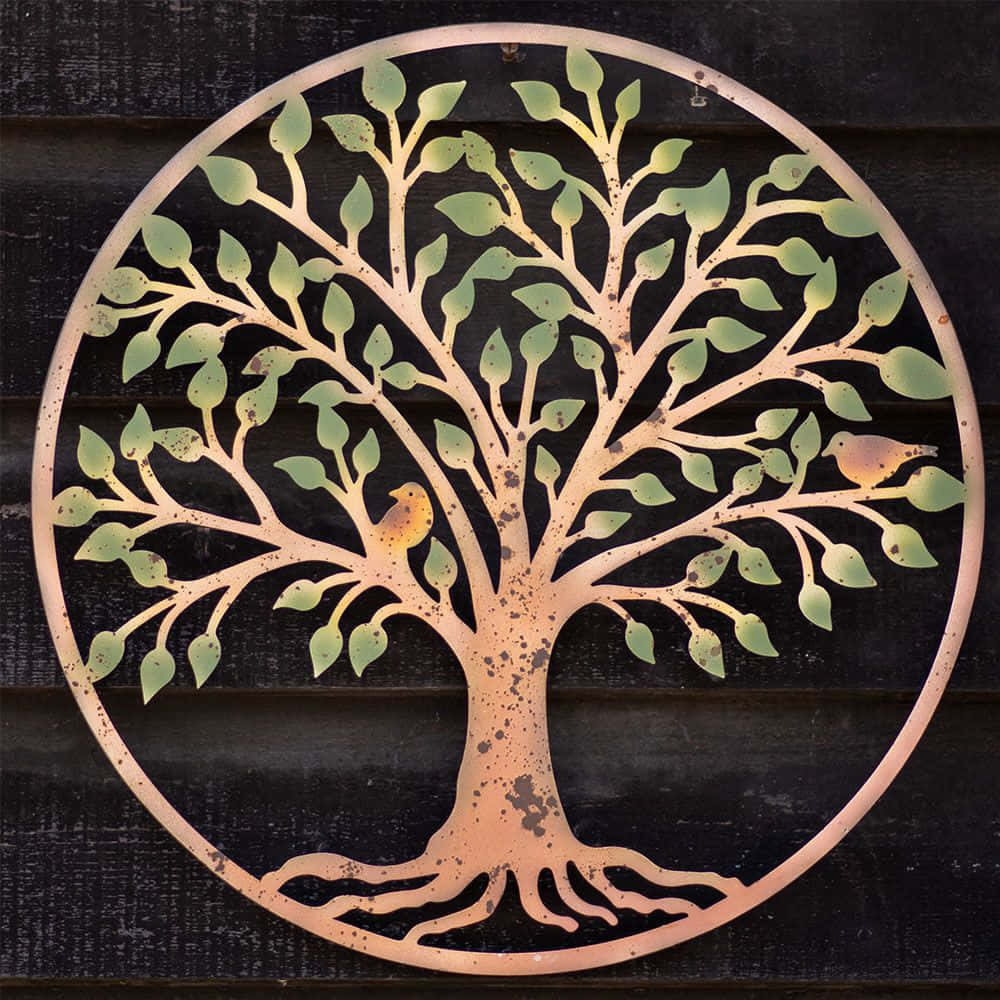 Tree of Life flexible Magnet (back background)