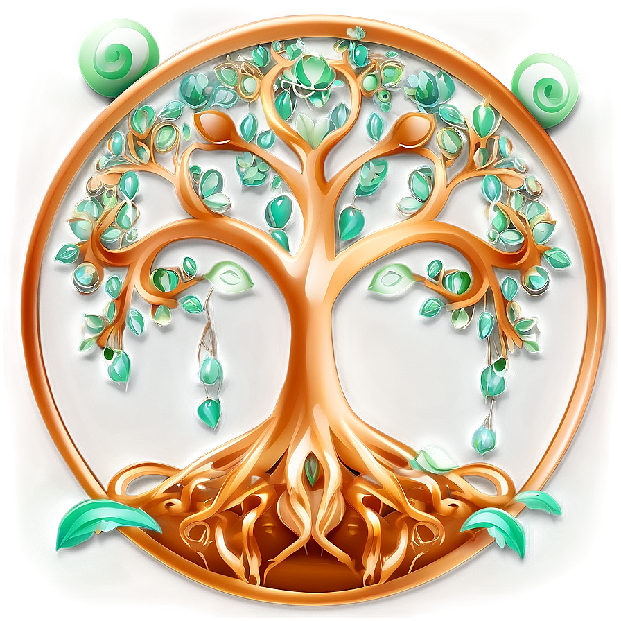 Tree Of Life In Earth Day Theme Png 06122024 PNG
