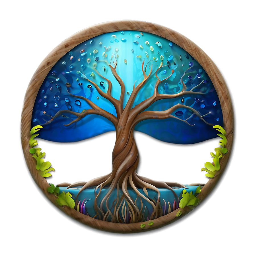 Tree Of Life In Ocean Theme Png Imy61 PNG