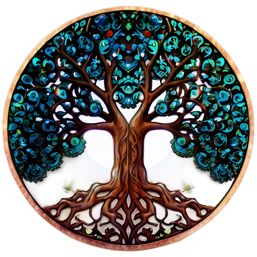 Tree Of Life With Ethereal Aura Png 06122024 PNG