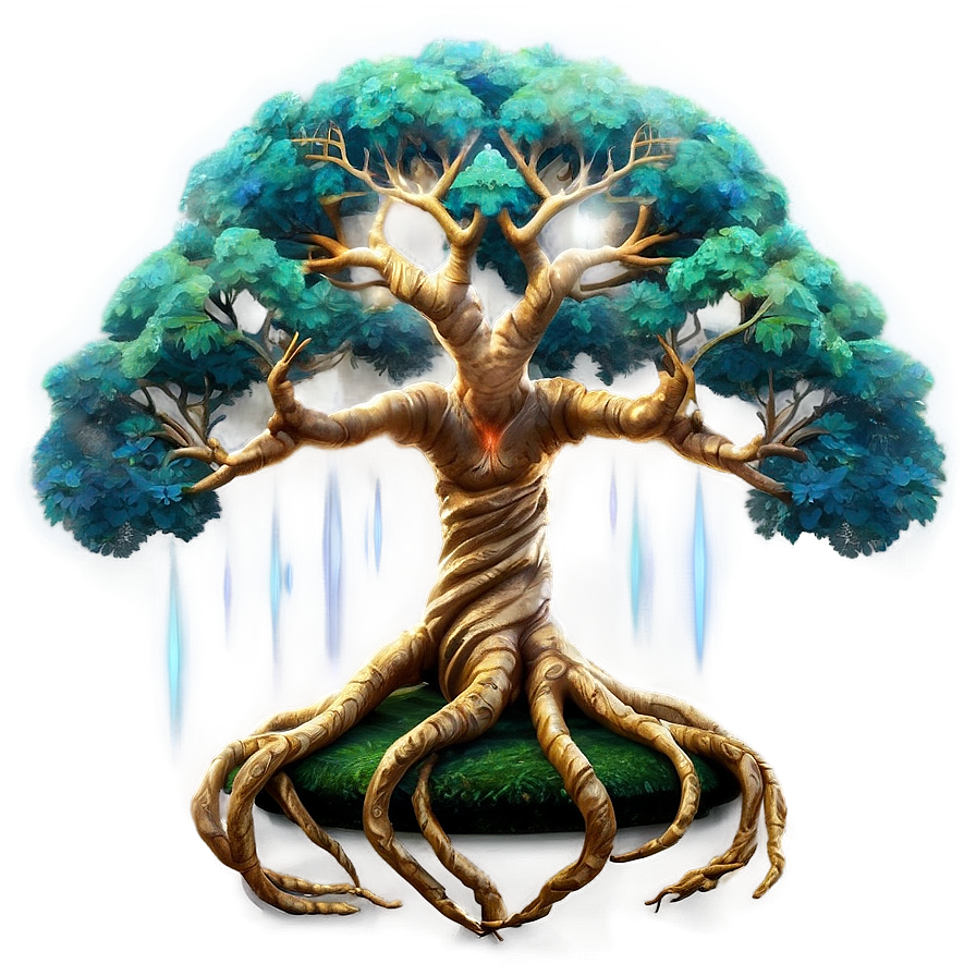 Tree Of Life With Ethereal Aura Png 20 PNG