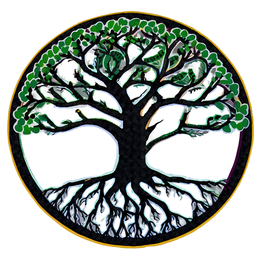 Tree Of Life With Roots Visible Png Wss29 PNG