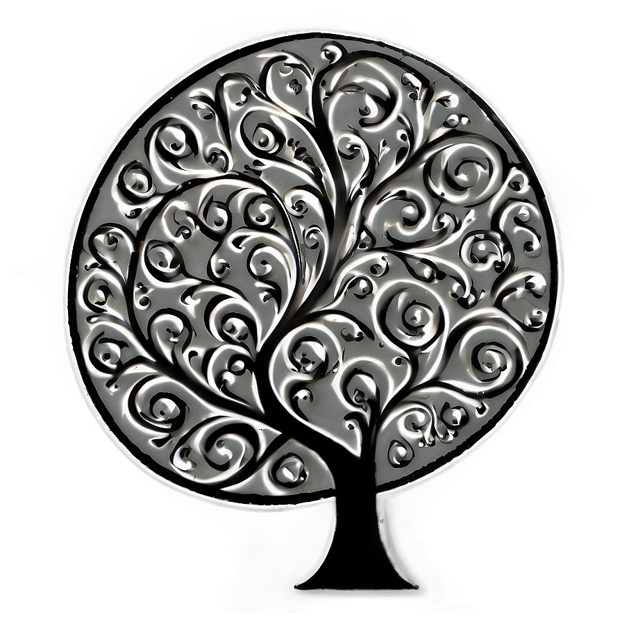 Tree Of Life With Swirling Branches Png 89 PNG