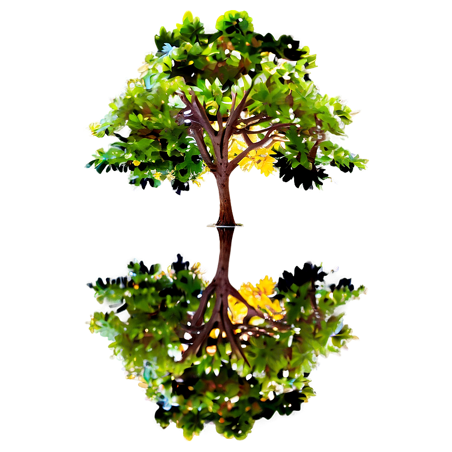 Tree Reflection Png 95 PNG