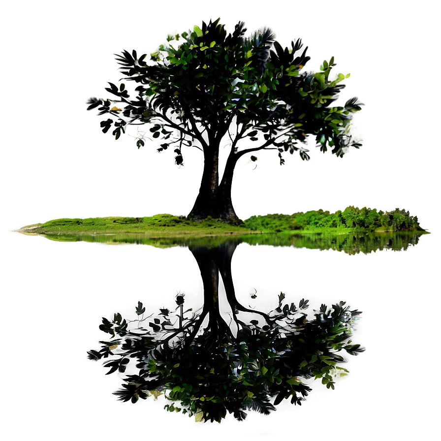 Tree Reflection Png Gra51 PNG