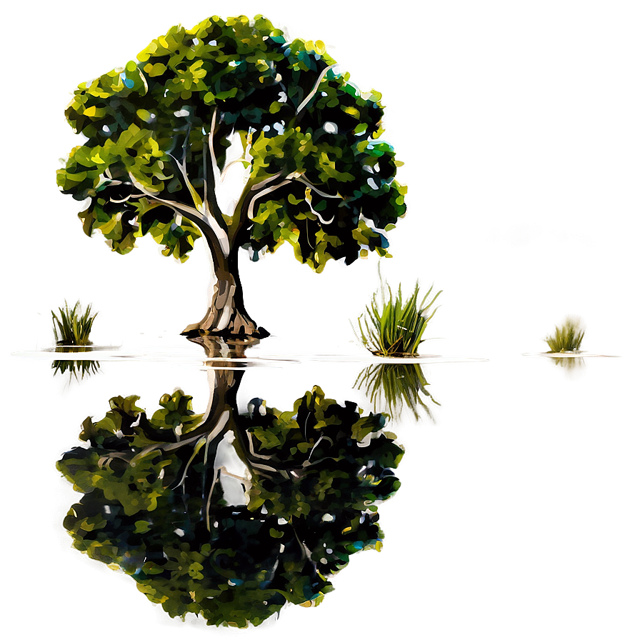 Tree Reflection Png Ptp4 PNG