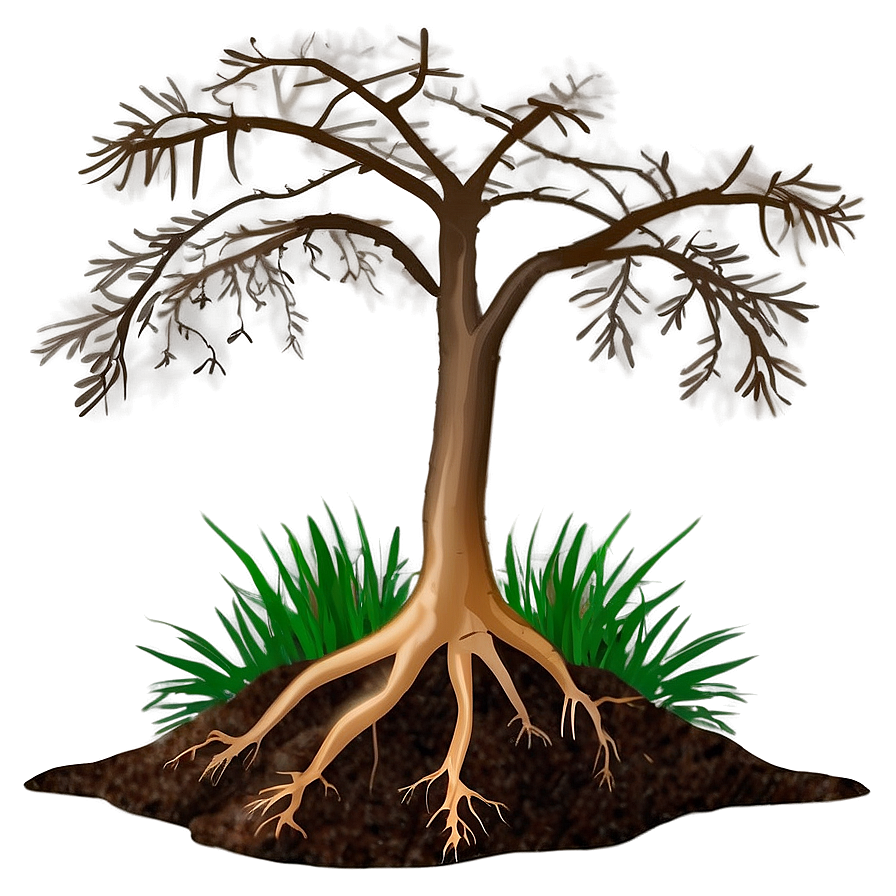 Tree Roots Breaking Ground Png Cmv PNG