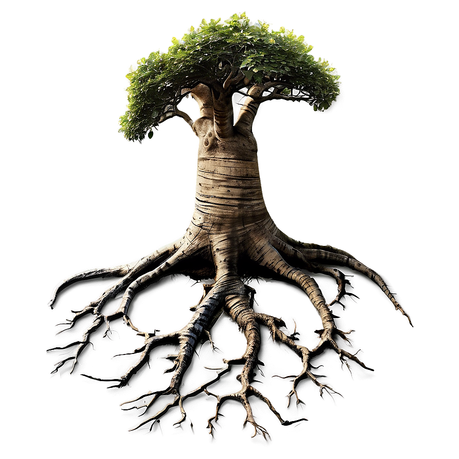 Tree Roots Close-up Png 06262024 PNG