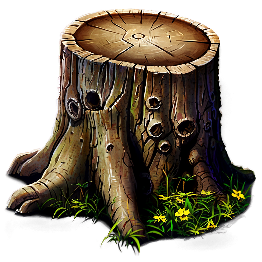 Tree Stump B PNG