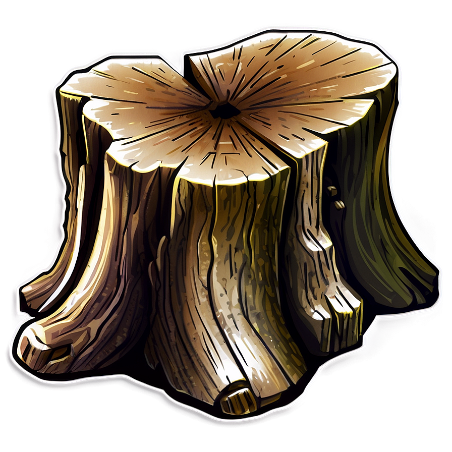 Tree Stump Clipart Png 88 PNG