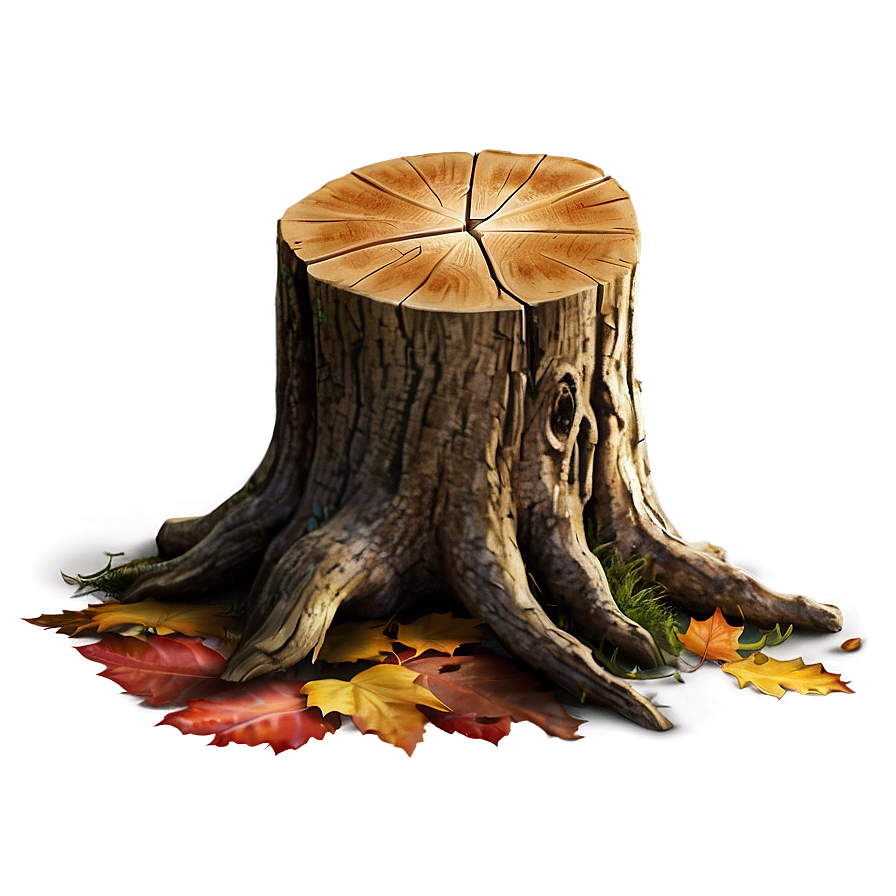 Tree Stump In Autumn Png Ygt66 PNG