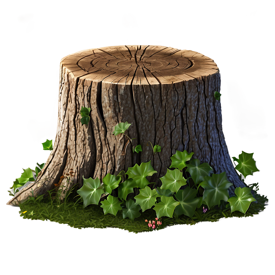 Tree Stump With Ivy Png 42 PNG