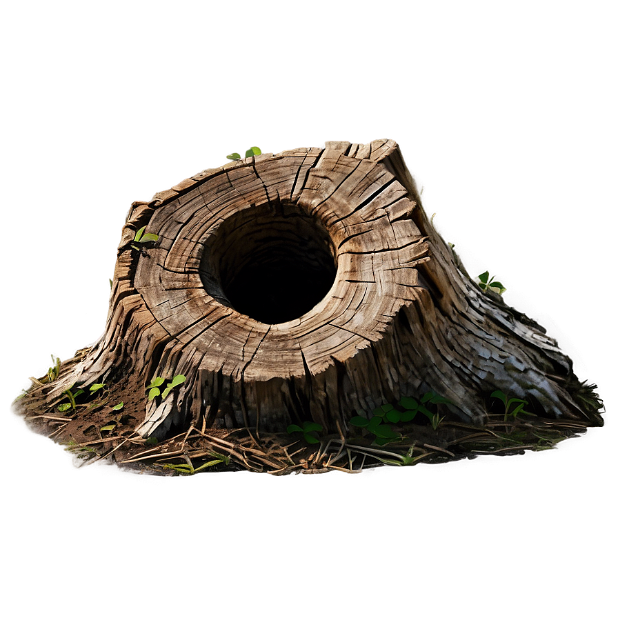 Tree Stump With Nest Png 40 PNG