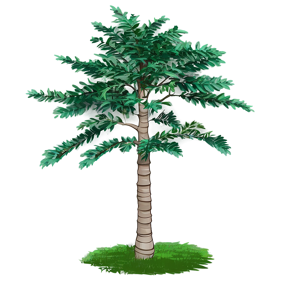 Tree Top View B PNG